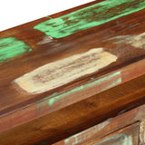 NNEVL TV Cabinet Multicolour 110x30x40 cm Solid Reclaimed Wood