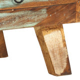 NNEVL TV Cabinet Multicolour 110x30x40 cm Solid Reclaimed Wood