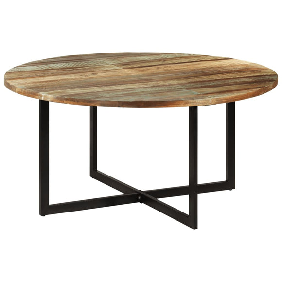 NNEVL Dining Table 150x75 cm Solid Wood Reclaimed