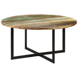 NNEVL Dining Table 150x75 cm Solid Wood Reclaimed