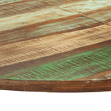 NNEVL Dining Table 150x75 cm Solid Wood Reclaimed