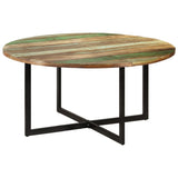 NNEVL Dining Table 150x75 cm Solid Wood Reclaimed