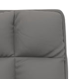 NNEVL Leisure Chair with Metal Frame Light Grey Velvet
