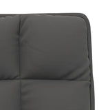 NNEVL Leisure Chair with Metal Frame Dark Grey Velvet