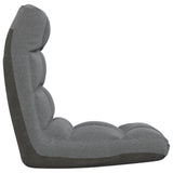 NNEVL Folding Floor Chair Light Grey Fabric