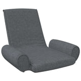 NNEVL Folding Floor Chair Dark Grey Fabric