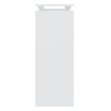 NNEVL Console Table White 102x30x80 cm Chipboard