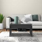 NNEVL Coffee Table Grey 68x50x38 cm Chipboard