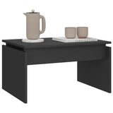 NNEVL Coffee Table Grey 68x50x38 cm Chipboard