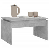 NNEVL Coffee Table Concrete Grey 68x50x38 cm Chipboard