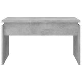 NNEVL Coffee Table Concrete Grey 68x50x38 cm Chipboard