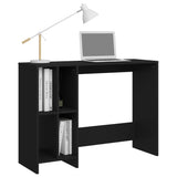 NNEVL Notebook Desk Black 102.5x35x75 cm Chipboard