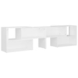 NNEVL TV Cabinet White 149x30x52 cm Chipboard