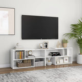 NNEVL TV Cabinet White 149x30x52 cm Chipboard