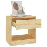 NNEVL Bedside Cabinets 2 pcs 40x31x40 cm Solid Pinewood