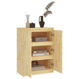 NNEVL Sideboard 60x36x84 cm Solid Pinewood
