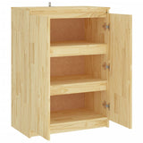 NNEVL Sideboard 60x36x84 cm Solid Pinewood