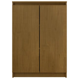 NNEVL Sideboard Honey Brown 60x36x84 cm Solid Pinewood