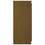 NNEVL Sideboard Honey Brown 60x36x84 cm Solid Pinewood