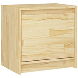 NNEVL Bedside Cabinet 40x30.5x40 cm Solid Pinewood