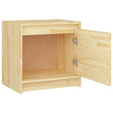 NNEVL Bedside Cabinets 2 pcs 40x30.5x40 cm Solid Pinewood