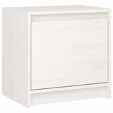 NNEVL Bedside Cabinets 2 pcs White 40x30.5x40 cm Solid Pinewood