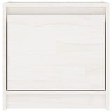 NNEVL Bedside Cabinets 2 pcs White 40x30.5x40 cm Solid Pinewood