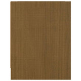 NNEVL Bedside Cabinet Honey Brown 40x30.5x40 cm Solid Pinewood