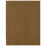 NNEVL Bedside Cabinets 2 pcs Honey Brown 40x30.5x40 cm Solid Pinewood