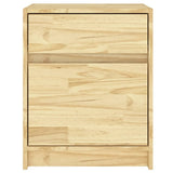 NNEVL Bedside Cabinets 2 pcs 40x31x50 cm Solid Pinewood