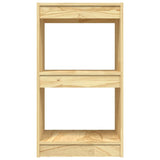 NNEVL Book Cabinet 40x30x71.5 cm Solid Pinewood