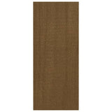 NNEVL Book Cabinet Honey Brown 40x30x71.5 cm Solid Pinewood