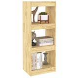 NNEVL Book Cabinet/Room Divider 40x30x103.5 cm Solid Pinewood