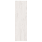 NNEVL Book Cabinet/Room Divider White 40x30x103.5 cm Solid Pinewood