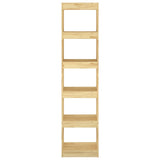 NNEVL Book Cabinet/Room Divider 40x30x167.5 cm Solid Pinewood