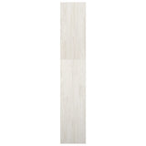 NNEVL Book Cabinet/Room Divider White 40x30x167.5 cm Solid Pinewood