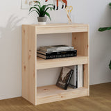 NNEVL Book Cabinet/Room Divider 60x30x71.5 cm Solid Wood Pine
