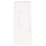 NNEVL Book Cabinet/Room Divider White 60x30x71.5 cm Solid Wood Pine