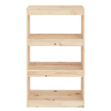 NNEVL Book Cabinet/Room Divider 60x30x103.5 cm Solid Wood Pine