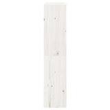 NNEVL Book Cabinet/Room Divider White 60x30x135.5 cm Solid Wood Pine
