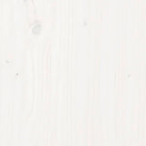NNEVL Book Cabinet/Room Divider White 60x30x135.5 cm Solid Wood Pine