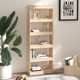 NNEVL Book Cabinet/Room Divider 60x30x167.5 cm Solid Wood Pine