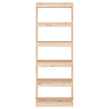 NNEVL Book Cabinet/Room Divider 60x30x167.5 cm Solid Wood Pine