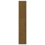 NNEVL Book Cabinet/Room Divider Honey Brown 60x30x167.5 cm Wood Pine
