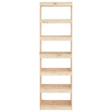 NNEVL Book Cabinet/Room Divider 60x30x199.5 cm Solid Wood Pine