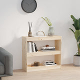 NNEVL Book Cabinet/Room Divider 80x30x71.5 cm Solid Wood Pine