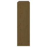 NNEVL Book Cabinet/Room Divider Honey Brown 80x30x103.5 cm Wood Pine