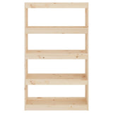 NNEVL Book Cabinet/Room Divider 80x30x135.5 cm Solid Wood Pine