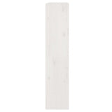 NNEVL Book Cabinet/Room Divider White 80x30x135.5 cm Solid Wood Pine