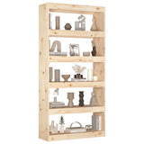 NNEVL Book Cabinet/Room Divider 80x30x167.4 cm Solid Wood Pine